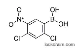 Molecular Structure of 1072952-12-5 (2,4-Dichloro-5-nitrophenylboronic acid)